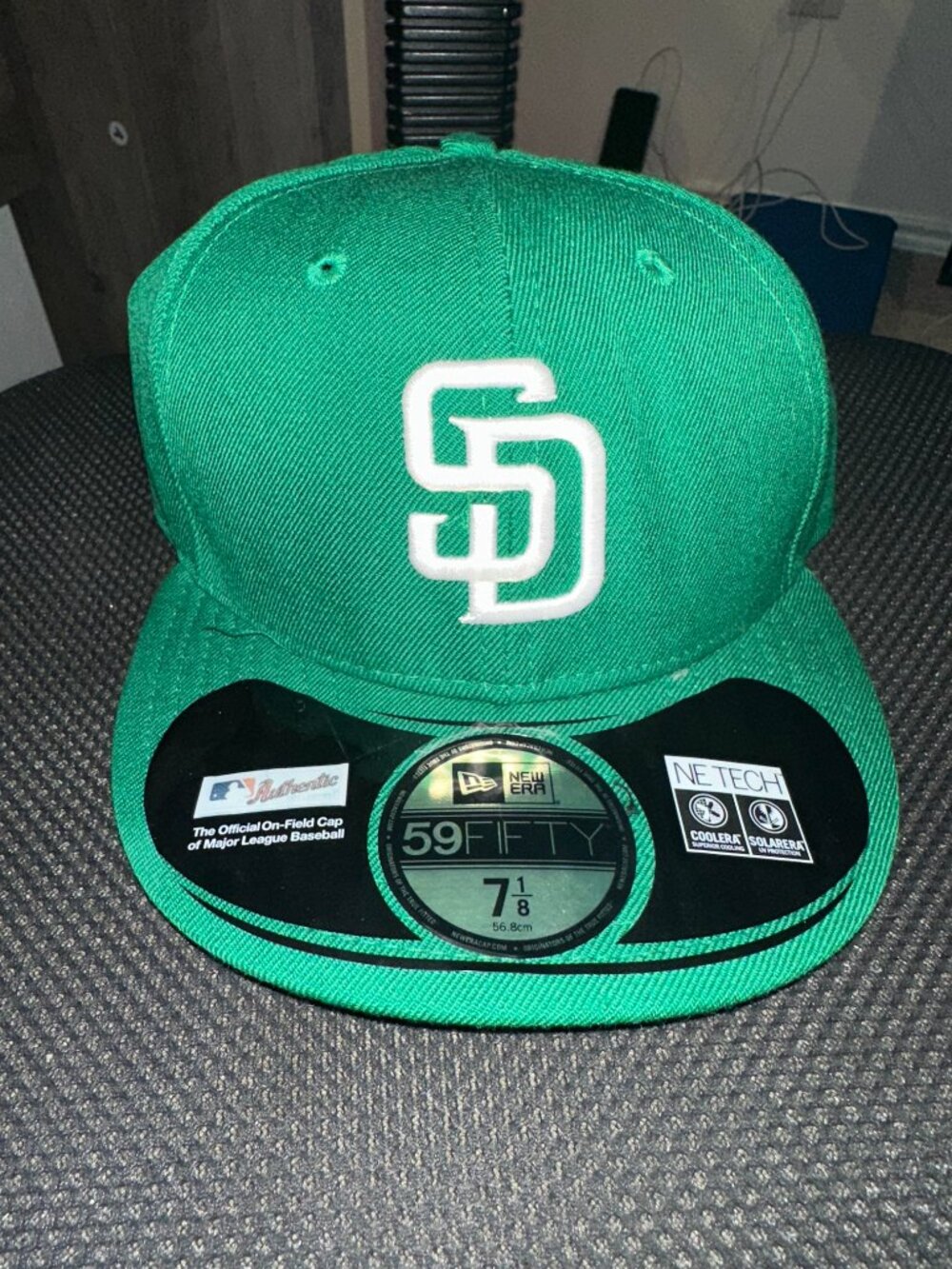 Brand New New Era 59FIFTY San Diego Padres Fitted Hat – Size 7 1/8